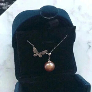 Custom Made 11mm Genuine Pearl Necklace